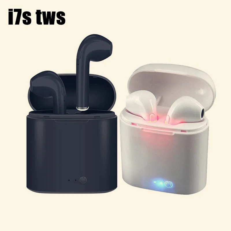 

Bluetooth wireless Earphones i7s Tws Mini Wireless Earbuds Sport Handsfree Earphone with Charging Box for xiaomi Phone huawei