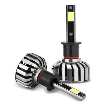 

1Pair N7 LED H3 6000K Car Headlights Cool White Lights Replacement Bulb for Camper SUV MPV Car Automobile Headlight bulb Lamp