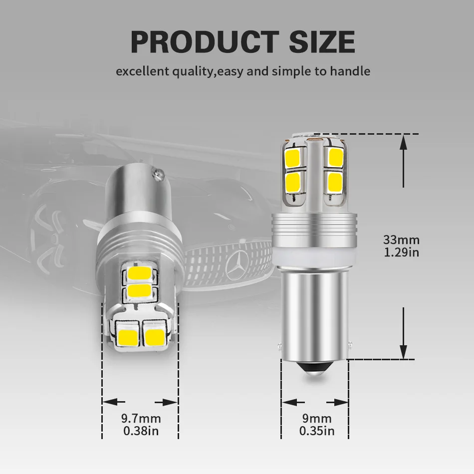 KAFOLEE неполярный BA9S 10 SMD СВЕТОДИОДНЫЙ T4W Canbus лампы без ошибок автомобильные лампы внутренний светильник s автомобильный светильник источник парковки 12V 620LM белый