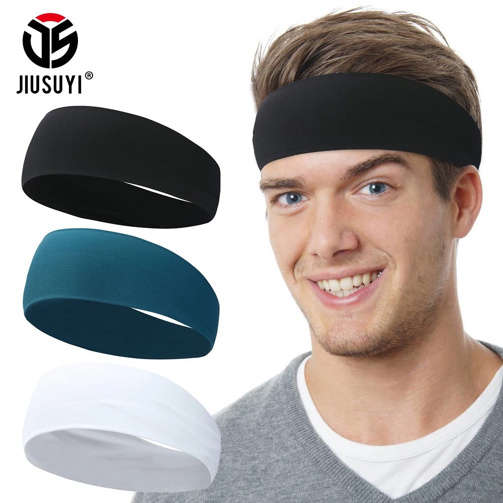 Дышащий и повязка на голову эластичная мягкая Sweatband Эластичный Тюрбан велосипеда