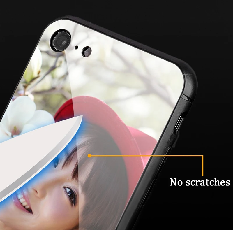 Индивидуальный чехол для телефона из закаленного стекла Huawei Honor 7X 8X 9 9i 9S 9X 10 lite 20 20S