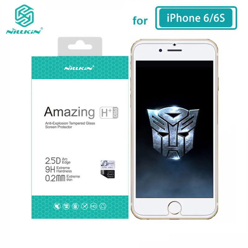 For iPhone 12 Pro Glass Nillkin H+Pro Tempered Glass for iPhone 13 Pro Max 14 Plus 11 12 Mini 8 7 X XS Max XR Film