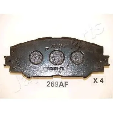 Колодки Тормозные Toyota Auris 1.4-1.6 07-/Corolla 1.4 07-/Rav 4 06- Передние Japanparts Pa269af Japanparts арт. PA269AF