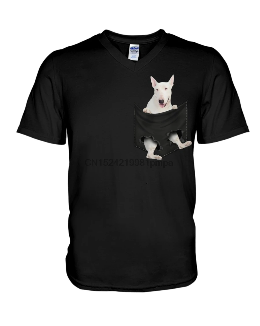 Мужская футболка BULLTERRIER-POCKET(20) женские и мужские футболки |