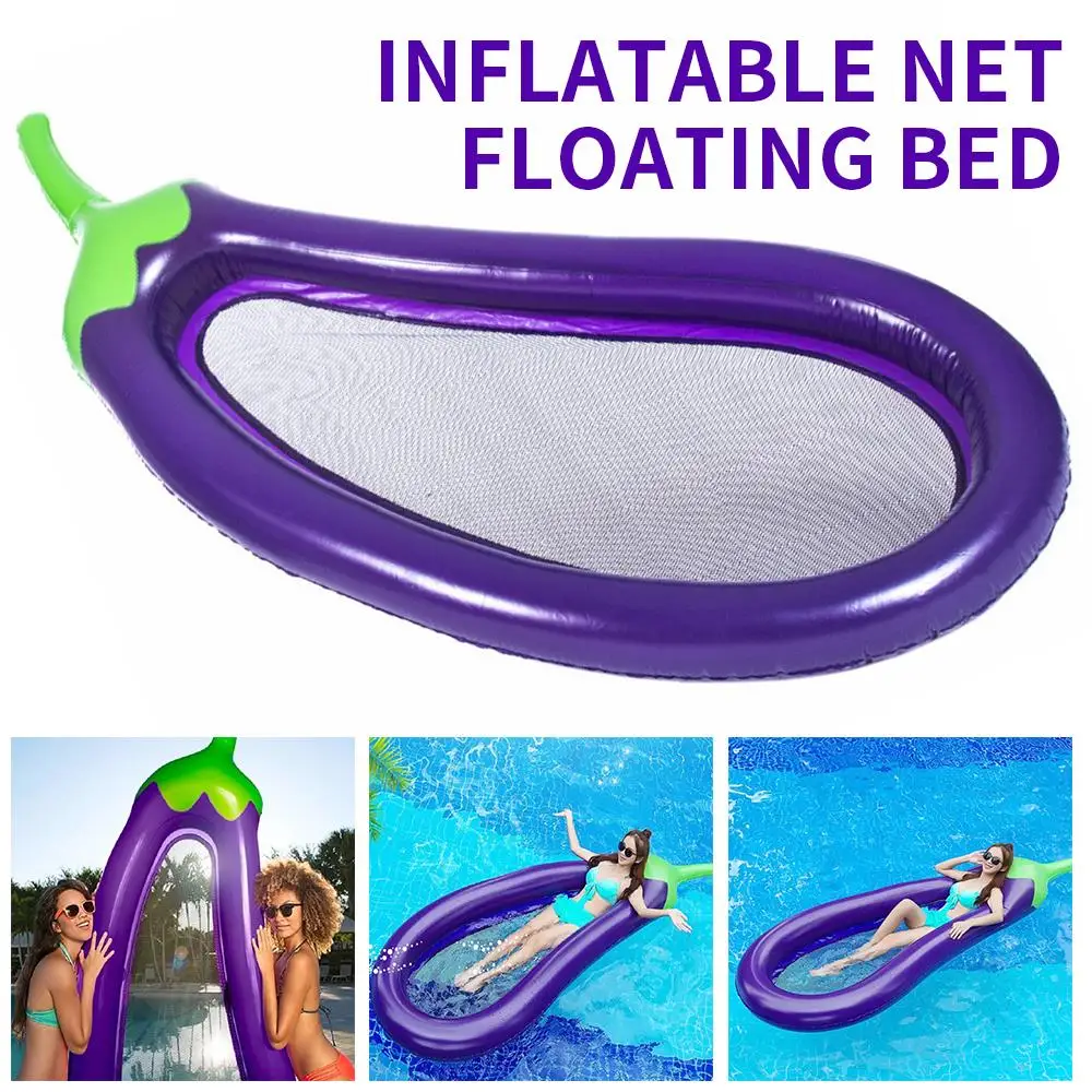 purple pool float
