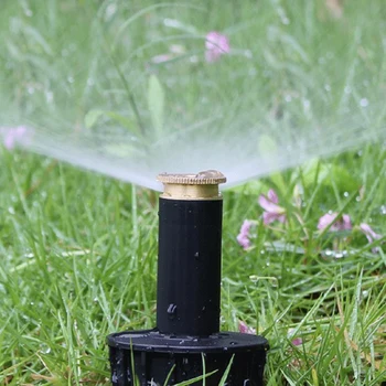 

Adjustable Garden Spray Nozzle 90/180/360 Degree Pop up Sprinklers Plastic Lawn Watering Sprinkler Head