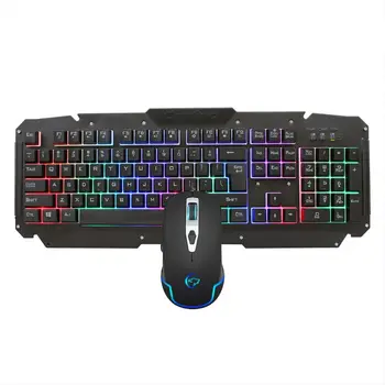 

1PC Mechanical Keyboard Mouse Set USB Wired Computer Gaming Keyboard Backlit Mice for Laptop PC Gaming Gamer Player Kit