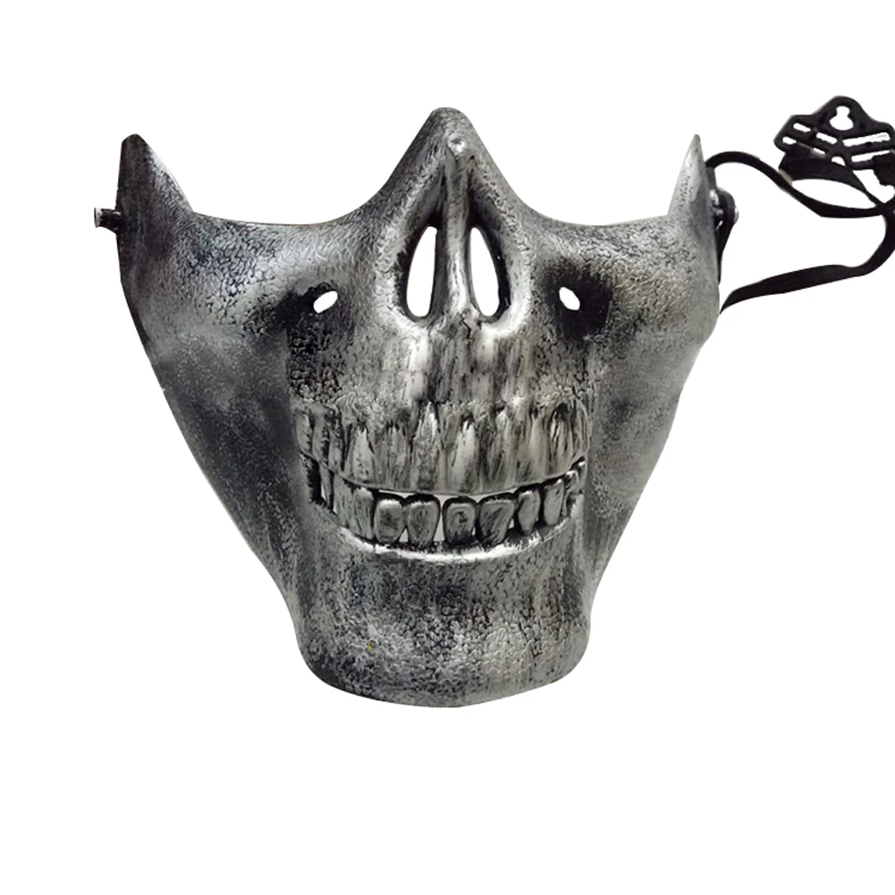 1 шт страшная маска-Череп Скелет Хэллоуин костюм половина лица маски для вечерние маскарад Хэллоуин аксессуары