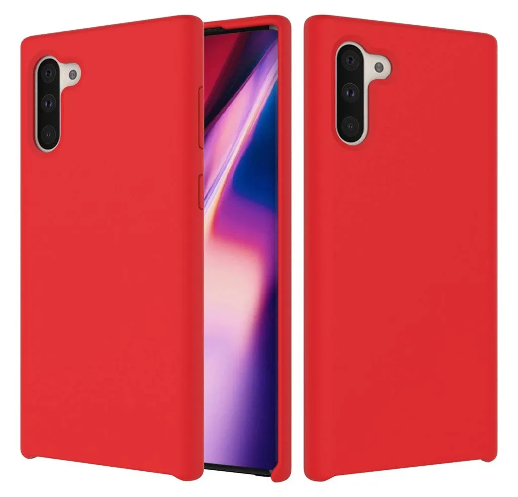 

Ultra-Thin Silicone Leather Soft Case Cover for Samsung Galaxy Note 10 6.3inch for Samsung Galaxy Note 10+/Plus 6.8inch