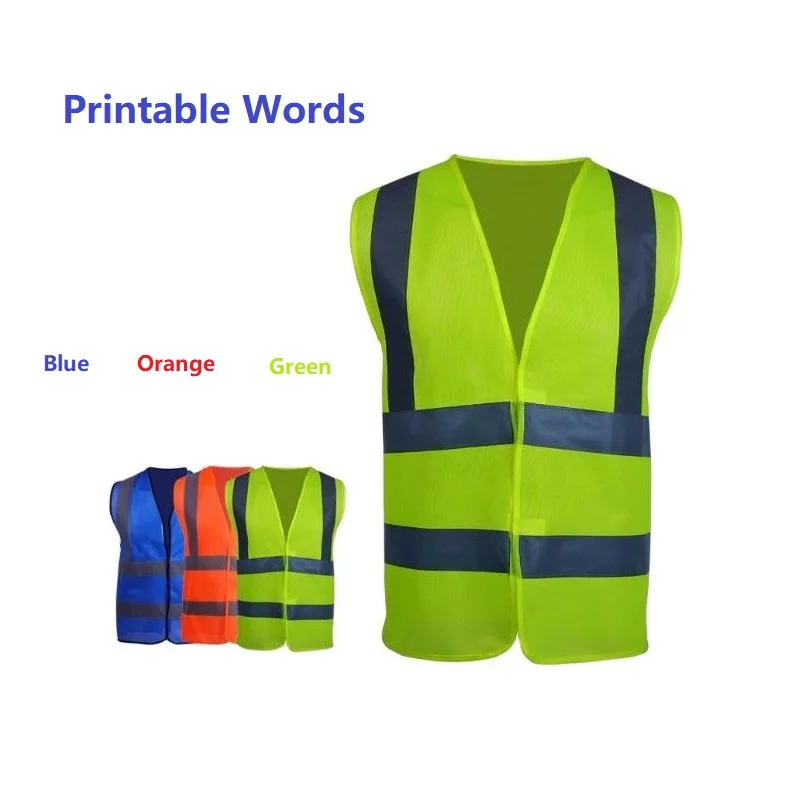 Yemingduo High Visibility Road Traffic Work Safety Vest Reflective Warning Clothing