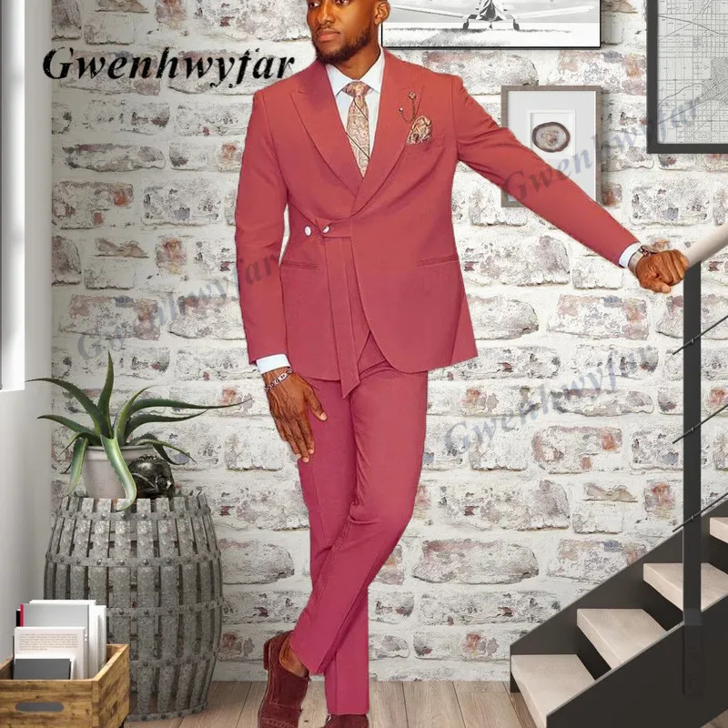 Pink Coat Pant Colour 2021 Suit Men Color Pink Suit Man Designs