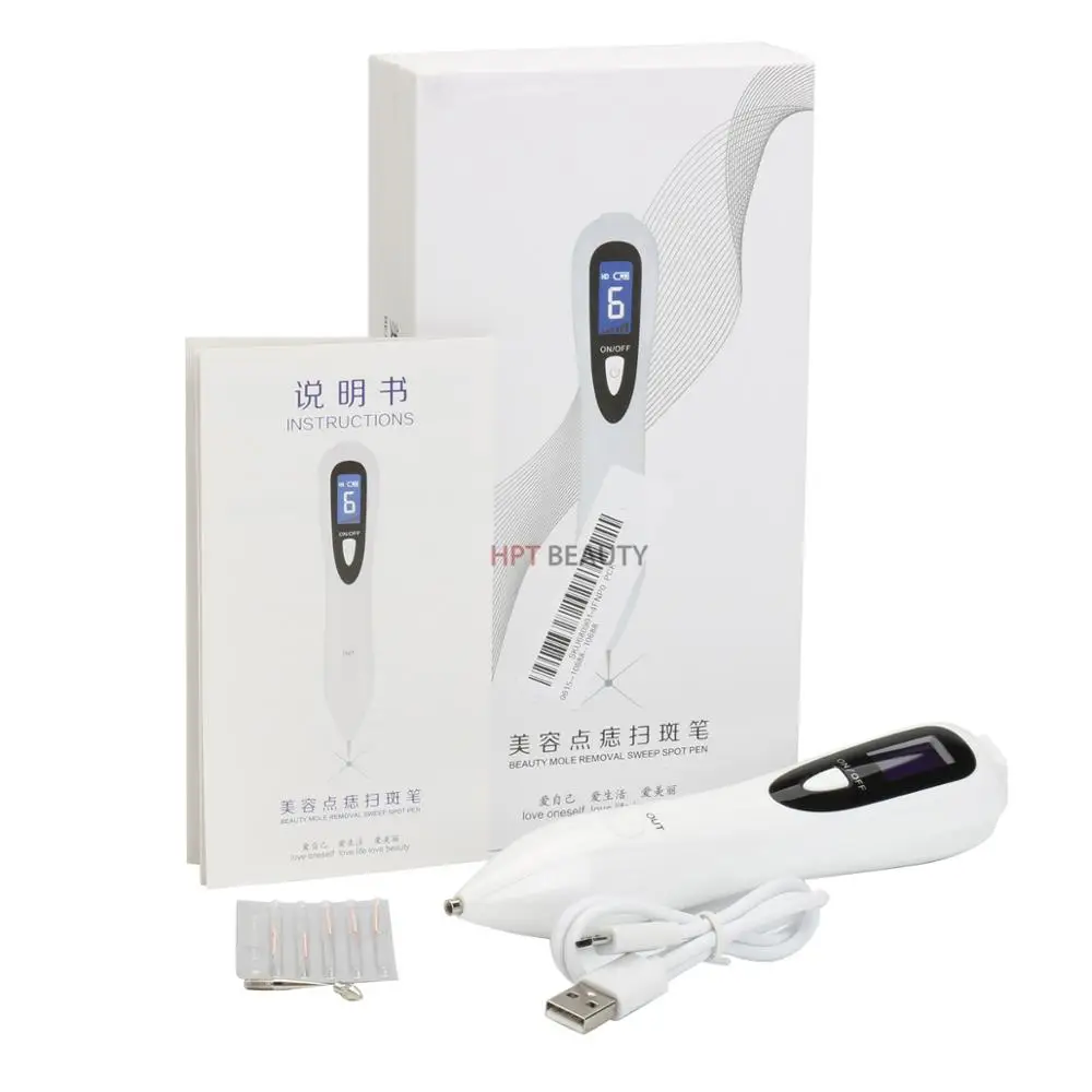 

Newest Laser Plasma Pen Mole Removal Dark Spot Remover LCD Skin Care Point Pen Skin Wart Tag Tattoo Removal Tool Beauty Care