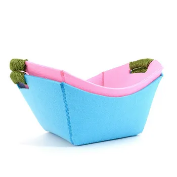 

Pet Nest Four Seasons Universal Removable And Washable Non-stick Hair Cat Pot Felt Nest Pink