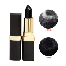 Одноразовая краска для волос, черный, коричневый, натуральный растительный, одноразовый крем-краска для волос, 3,8 г, временная, быстрая краска для волос