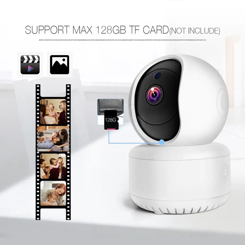 720P беспроводная Wi-Fi ip-камера безопасности PTZ IR ночного видения двухсторонний аудио монитор младенца XMEye 1.0MP CCTV камера видеонаблюдения Wi-Fi
