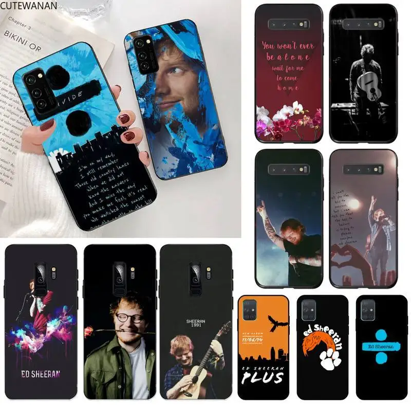 Чехол для телефона Pop Singer Star Ed Sheeran Samsung S20 plus Ultra S6 S7 edge S8 S9 S10 5G lite 2020 | Мобильные