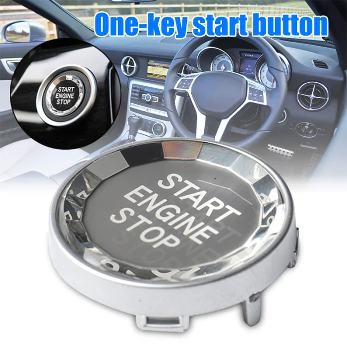 Горячая кнопка запуска двигателя автомобиля, одна кнопка, крышка, автозапчасти, модификация автомобиля X66