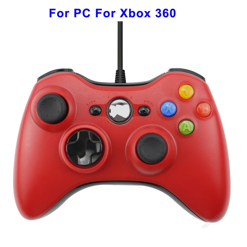 USB Wired Controller Joypad For Microsoft System PC Windows Gamepad For PC Win 7 / 8/10 Joystick for Xbox 360 Joypad 