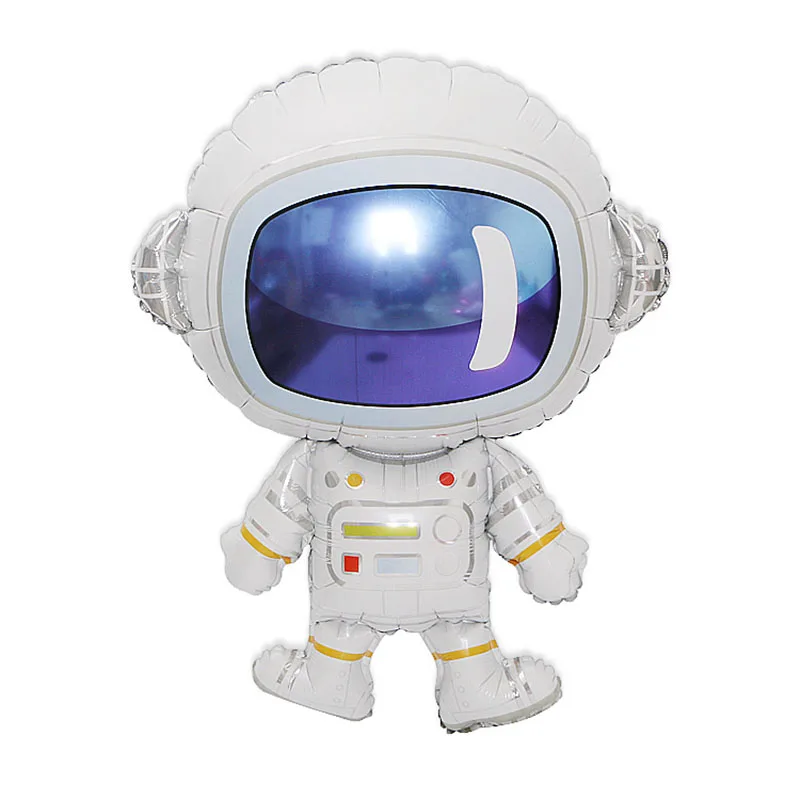Астронавт космическое пространство вечерние астронавт ракета Корабль воздушный шар из фольги Галактическая система тема вечерние украшения для мальчиков день рождения детей
