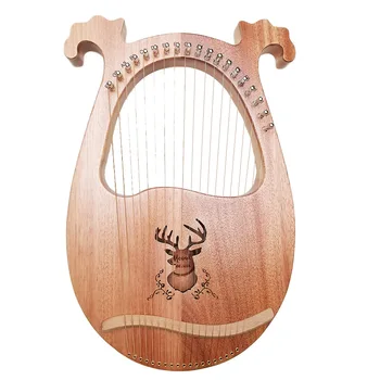 

Lyre 19-string beginner lyre piano small harp lilarier piano easy to learn portable easy to learn small musical instruments