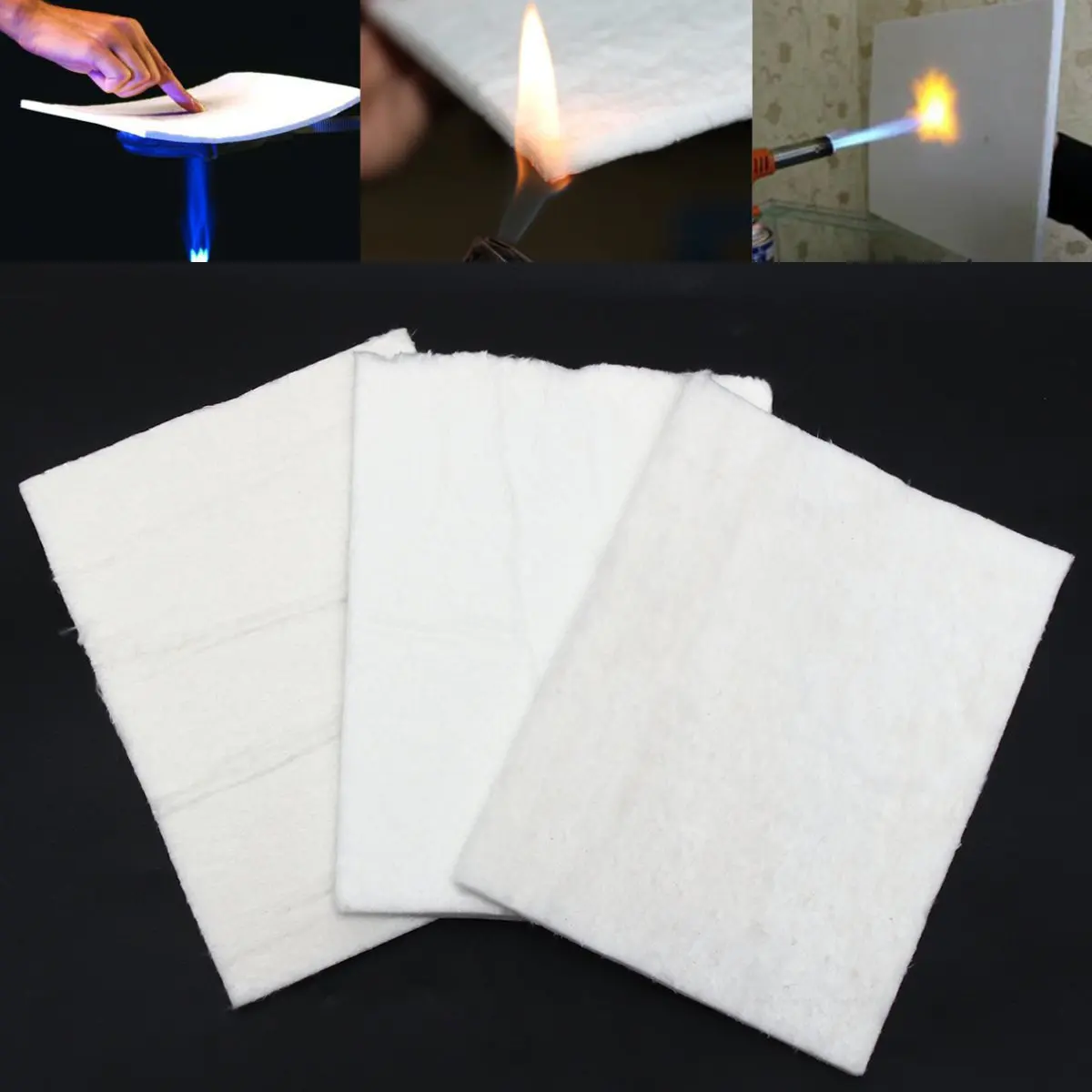 

New 25x35cm 3/6/10mm Thickness Super Light Silica Aerogel Insulation Mat Lightest Solid Pad For Industrial Pipelines Storage Tan