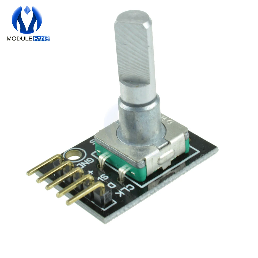 KY 040 модуль поворотного энкодера на 360 градусов для Arduino плата разработки