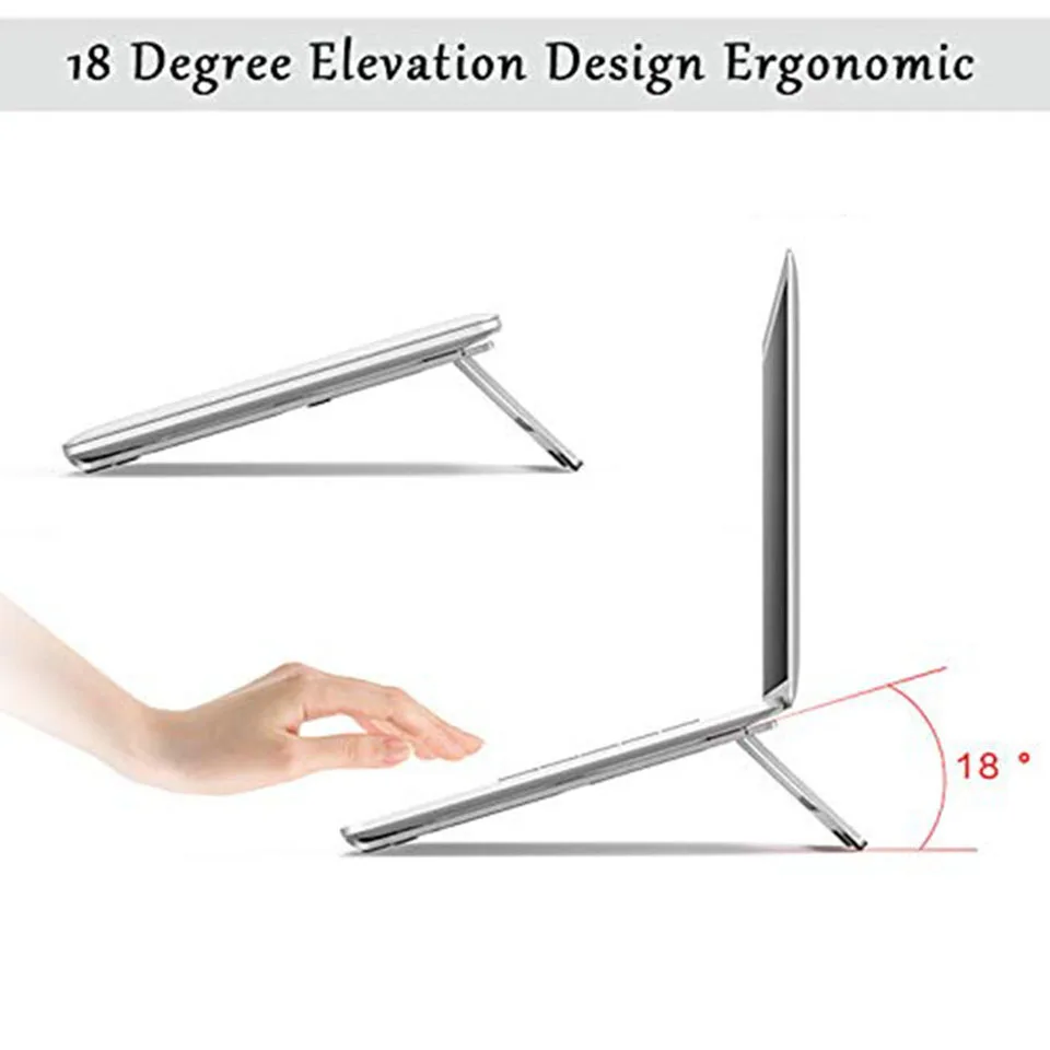 Регулируемая подставка для ноутбука, Настольная Складная подставка для ноутбука Lapy PC, Настольный держатель, настольная подставка до 18 дюймов