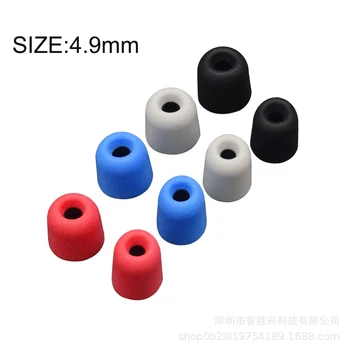 

6pcs Memory Sponge Earphone Pad Universal Comply Memory Foam Earbuds T400 Ear Tips For In -Ear Earphone Soft And Easy To Replace