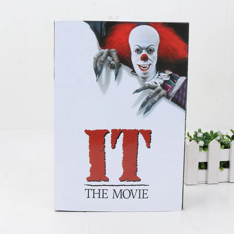 NECA Horror Stephen King's Movie It pennywise фигурка Джокер клоун Классическая канализационная сцена модель ПВХ фигурка коллекционная игрушка - Цвет: 2