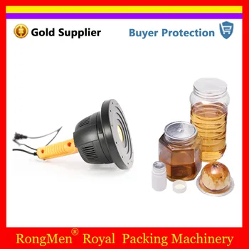 

Aluminum Foil Sealing Machine Sealer Hand Held Electromagnetic Induction Medical Plastic Honey Cream Bottle Lid Seal 20-130mm