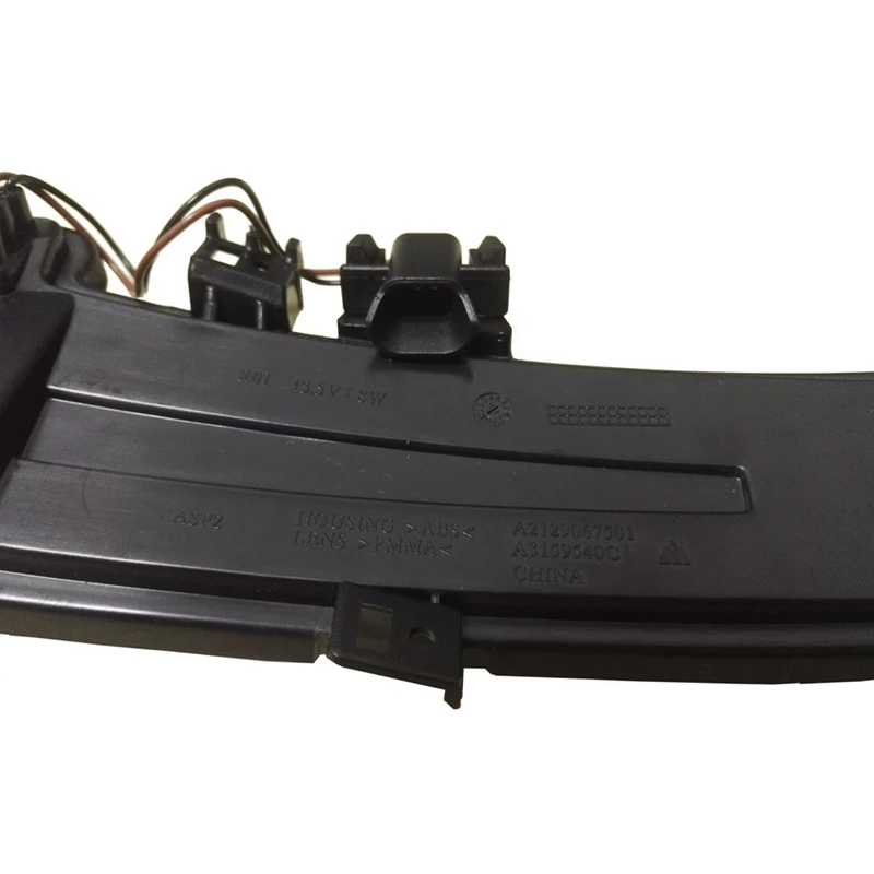 Пара Для Mercedes W204 W212 W221 Led боковое зеркало маркер указатель поворота светильник объектив 2129067401 2129067501