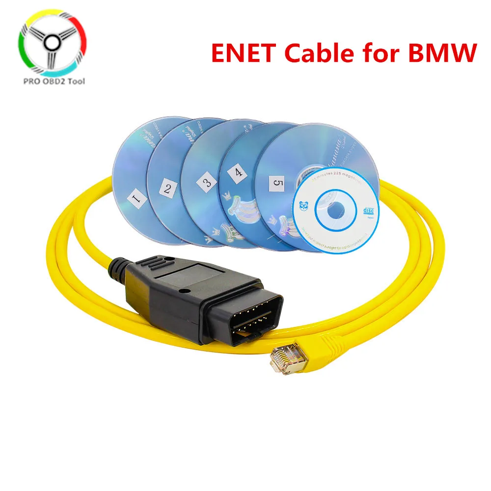 Új Ethernet Az Obd -Hez A Bmw F Sorozatú Enet Cable Icom 2 Kódoláshoz Cd Icom Kódoló Diagnosztikai Eszköz