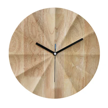 

Creative minimalist wall clock nordic living room wall clock mute wooden reloj pared madera modern design home decoration DD50WC