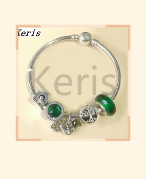 

High Quality 1:1 100% Silver Life Tree Bird Nest Pattern DIY String Bracelet Free Of Charge