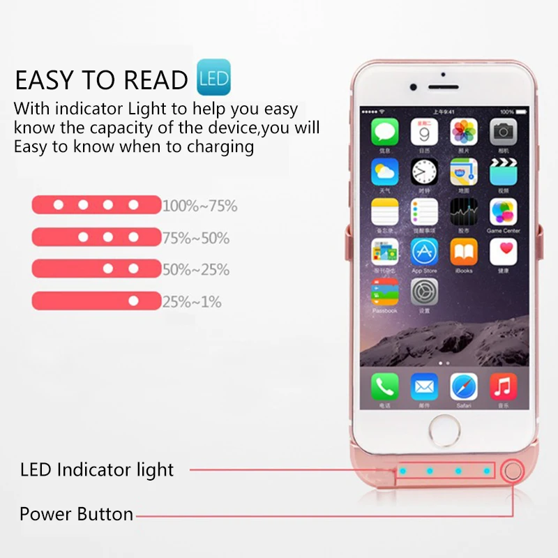 10000mAH Battery Case For iPhone 6 s 6s Power Bank Charging Case For iPhone 6 6s Plus Battery Charger Case Cover 10000mAH Battery Case For iPhone 6 s 6s Power Bank Charging Case For iPhone 6 6s Plus Battery Charger Case Cover