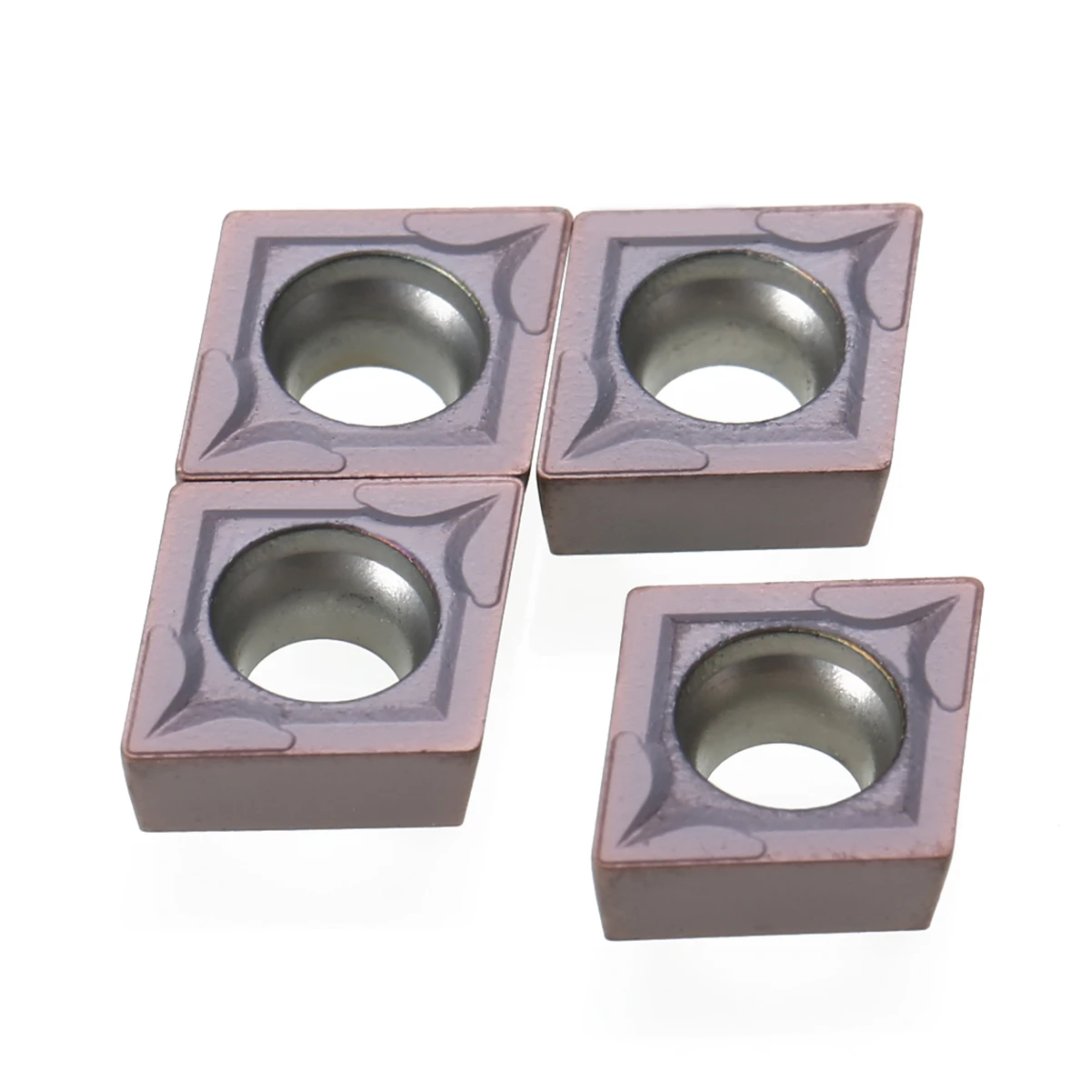 10pcs CCMT09T304 VP15TF Blades Carbide Inserts CNC Lathe Turning Cutter for Cutting Machining