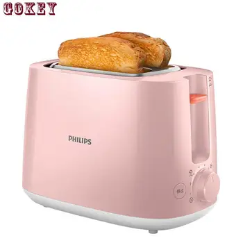 

Pink Automatic Toaster Bread Maker Toster Breakfast Machine Electric Baking Machine Kitchen Appliances 1674800