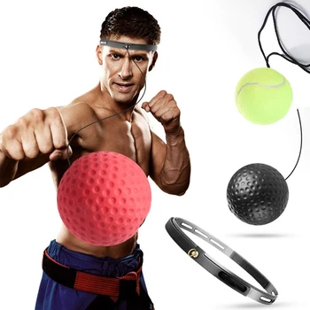 

3pcs Coordination Improve Reaction Punching Speed Ball Gym Exercise Boxing Reflex Balls Fight Ball Men Boxing Training