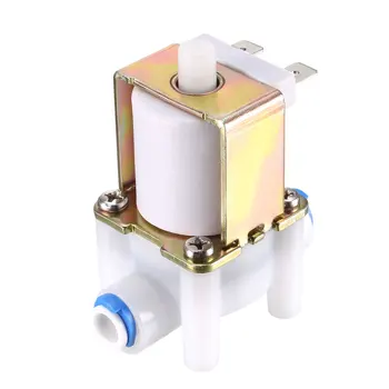 

uxcell Water Solenoid Valve DC 24V N/O Normally Open Quick Connect Inlet Valves with Filter
