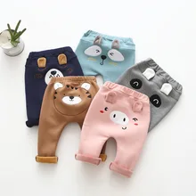 19 новые стильные осенне-зимние штаны-шаровары rong da хлопковые детские штаны с бархатом, поставка товаров