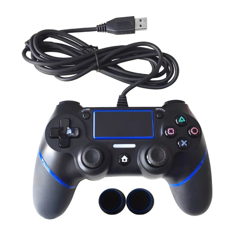BBrand проводной геймпад для Playstation Dualshock 4 джойстик геймпады несколько вибрации 1,8 м кабель для PS4 консоли