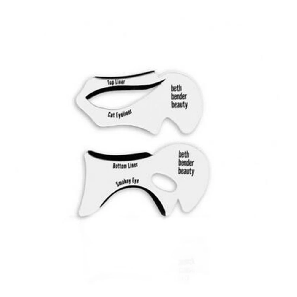2pcs eyeliner card 12 шт./лот, Белая Косметическая ручка для макияжа, подводка для глаз, подводка для глаз, карандаш для бровей, тени для век, косметика, инструменты для макияжа глаз - Цвет: 2pcs eyeliner card