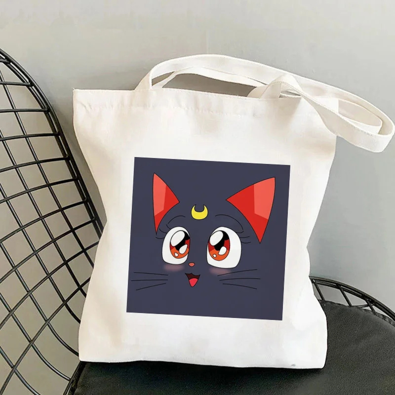 Bolsa shopper feminina da sailor meow on