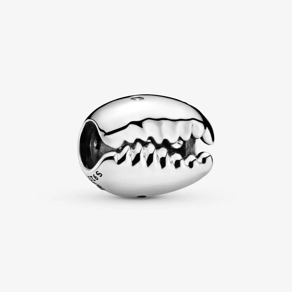 

2020 Trend Popular Beads Cowrie Shell Charms Fit Original Pandora Bracelets DIY Women Birthday Gift Jewelry Silver 925 Jewelry