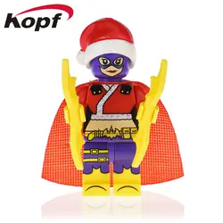 Одиночная продажа строительные блоки веселый рождественский подарок маленькие фигурки супер герои Loki Thanos Ironman модель игрушки для детей PG1653