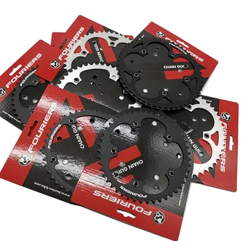 

Fouriers Track Bke Single Speed Chain Ring P.C.D 130mm 140mm 44T-52T 3mm Bicycle Chain-ringss Narrow-wide Teeth