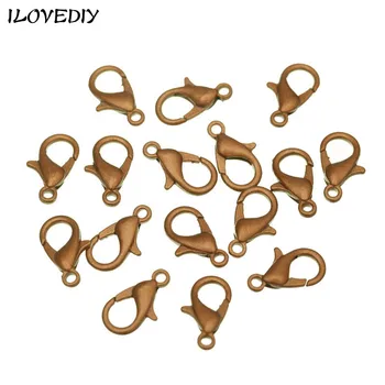 

20pcs/lot Metal Lobster Clasps Claw Charms Silver Connectors for Jewelry Making Making Findings