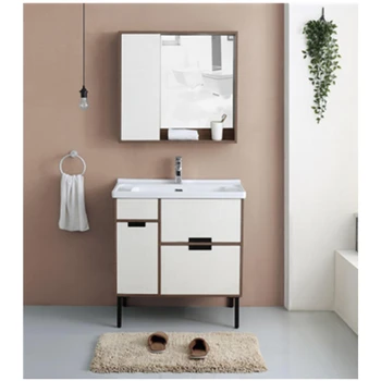 

matched color bathroom cabinet antique with light mirror marble table