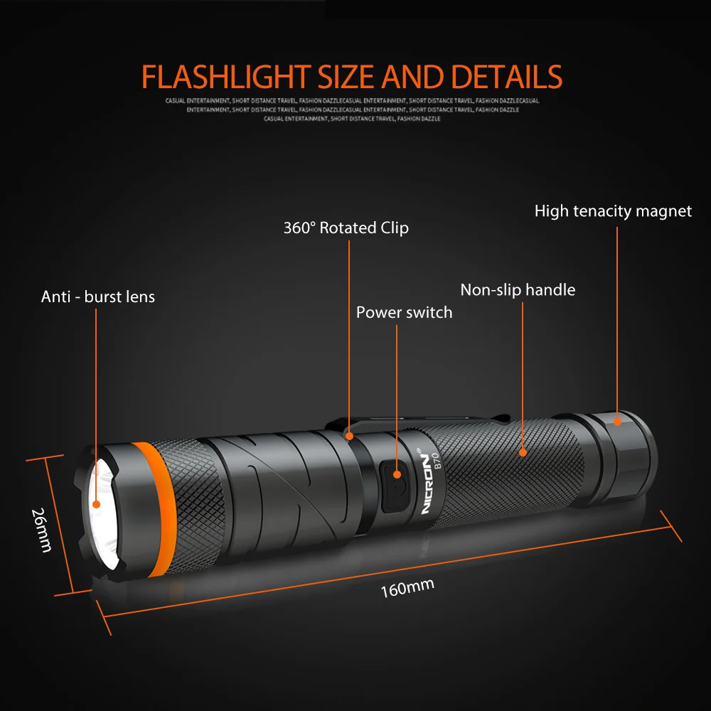 10 Flashlight IP54