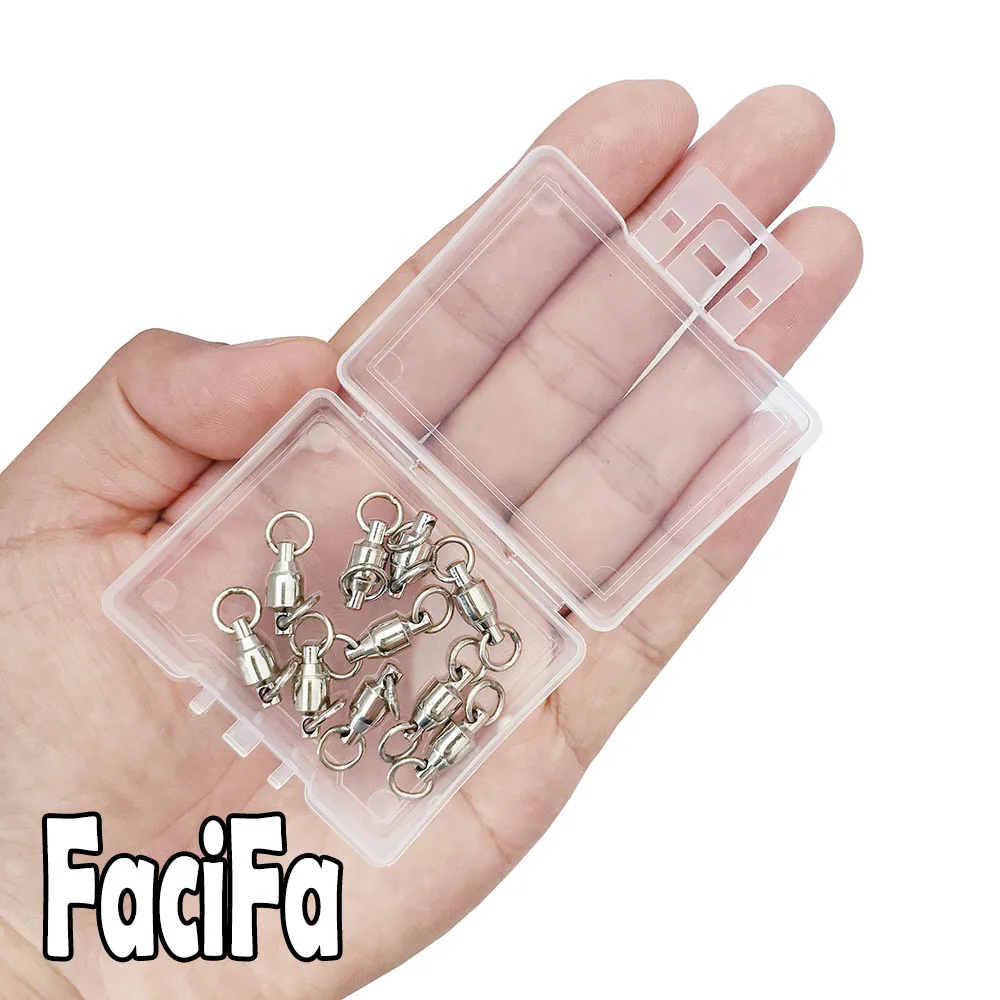 5 Pz Conector Giratorio Pesca Acero Inox Arrastre 40 Mm | Meses Sin Interés